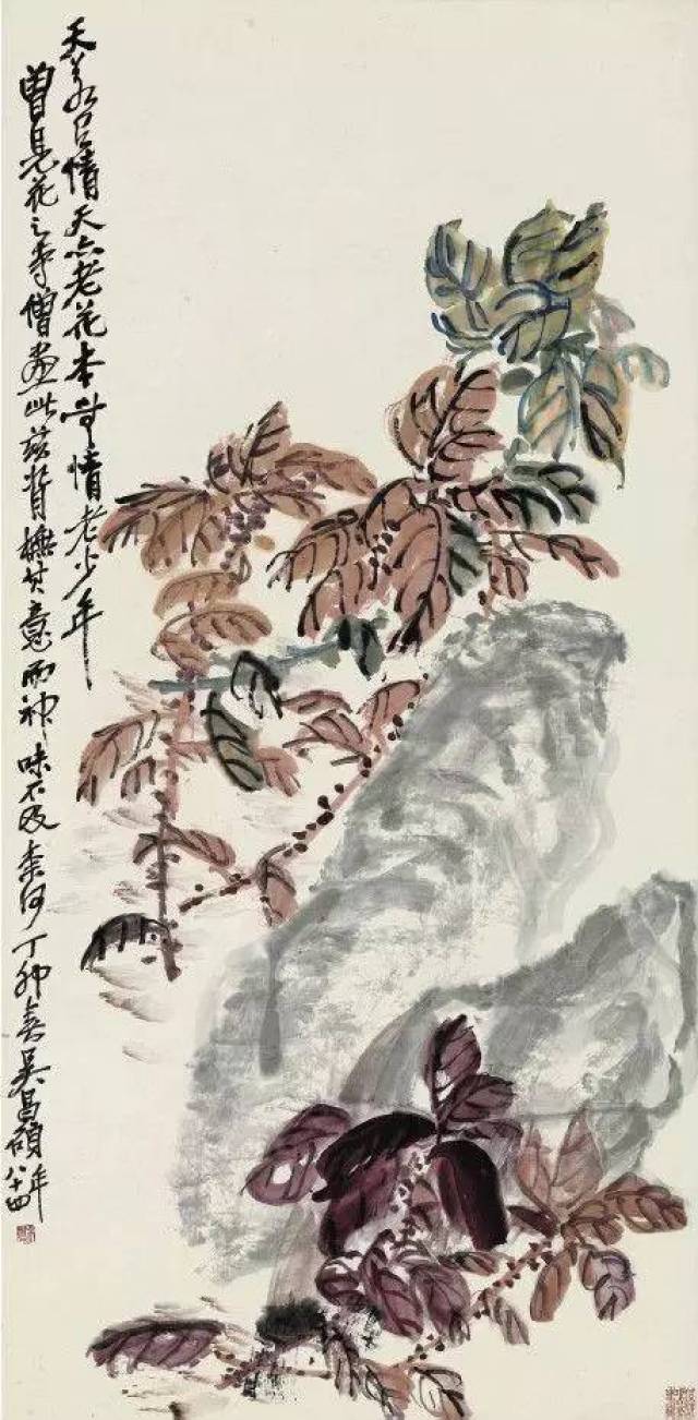 吴昌硕的作品好在哪?