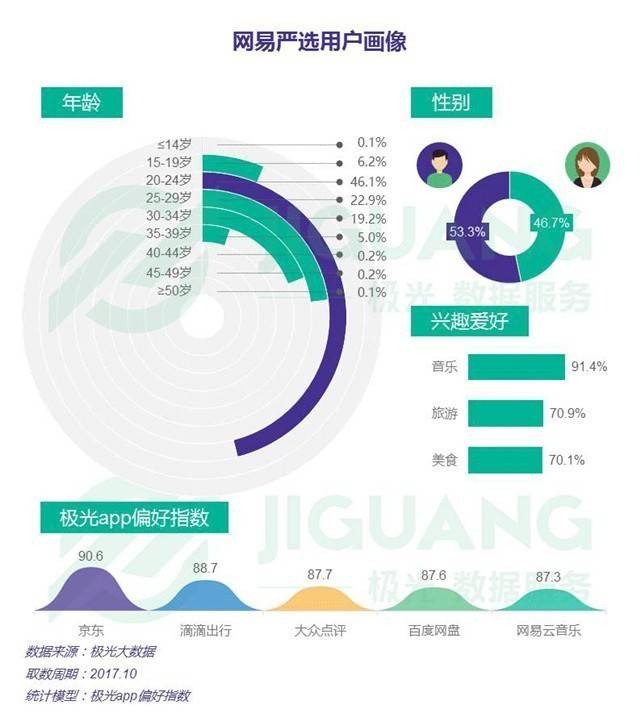 网易严选用户画像(图片来自于谷歌)