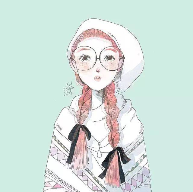 微信头像——手绘插画版,清新脱俗