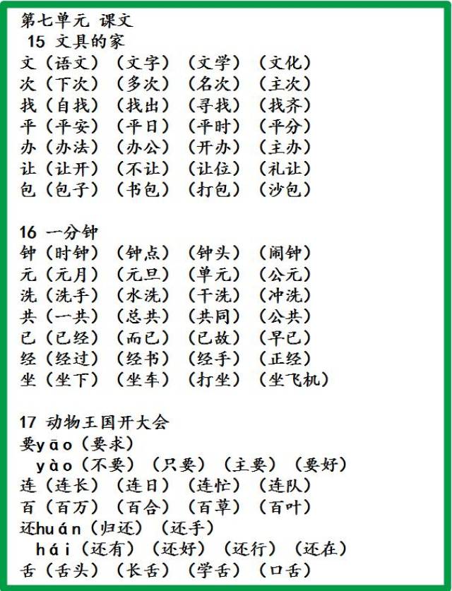 语文老师一针见血:孩子组词能力差?寒假学这份资料,成绩直上98