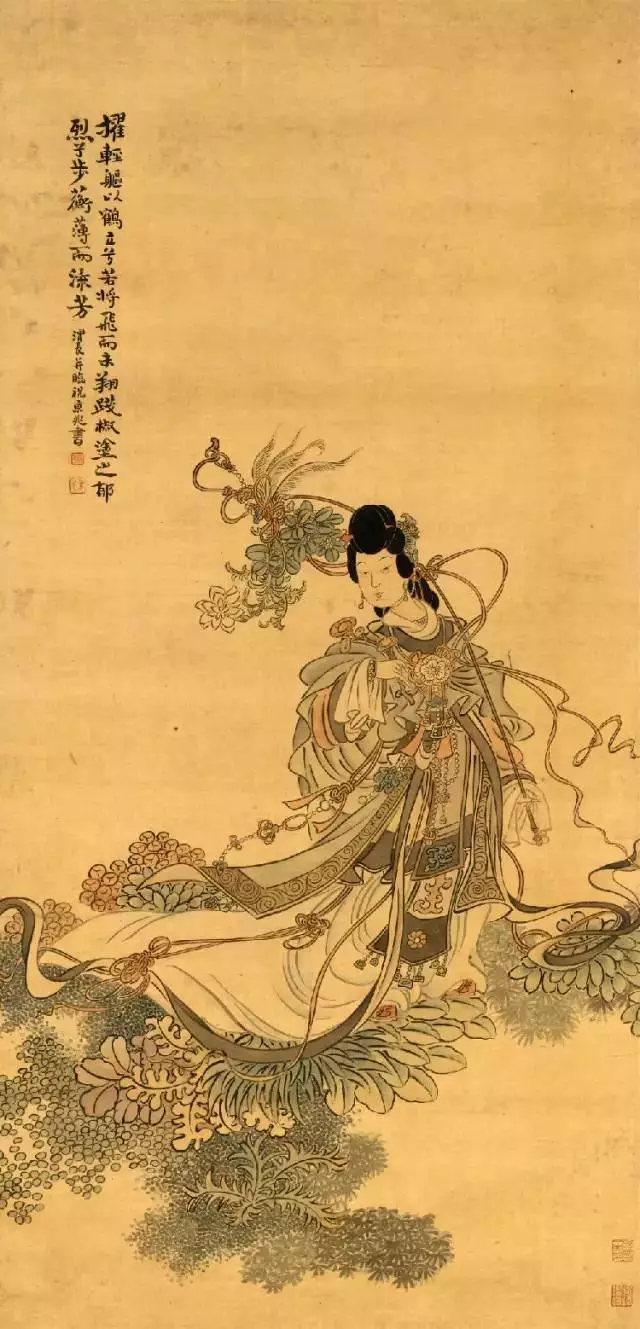 活在古画里的女子,风华绝代