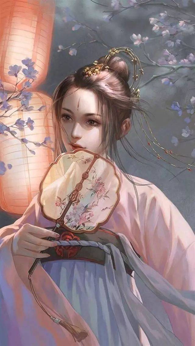 古风美女插画合集 高清手机壁纸！