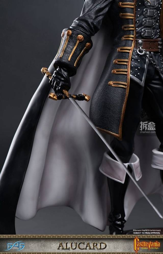 first 4 figures《恶魔城:月下夜想曲》阿鲁卡多alucard 21寸雕像