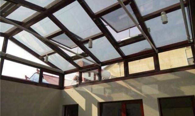 四合院天井玻璃封顶千年经典与现代简约的结合