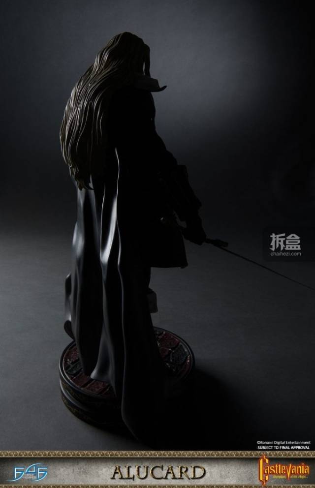 first 4 figures《恶魔城:月下夜想曲》阿鲁卡多alucard 21寸雕像