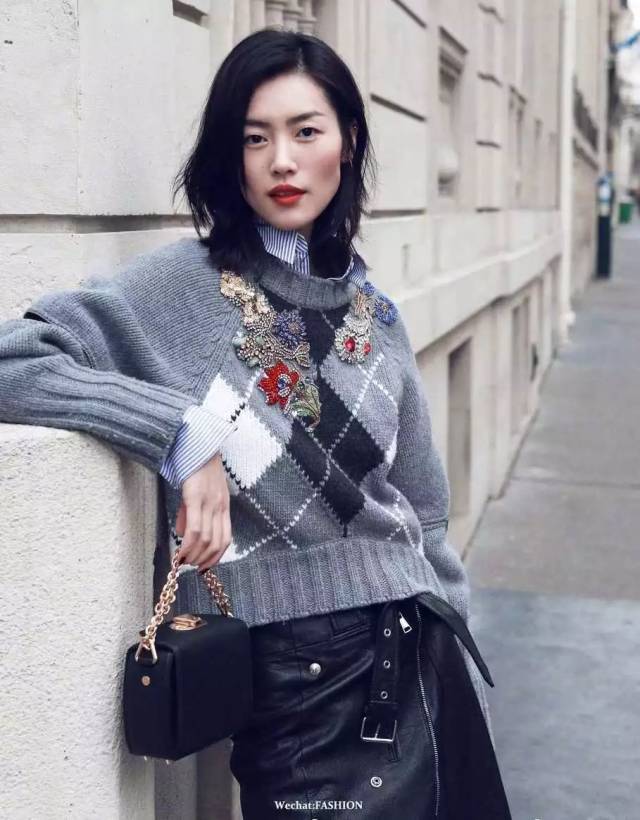 明星 | 大幂幂穿潮装手指舞教学 刘雯的春装照着