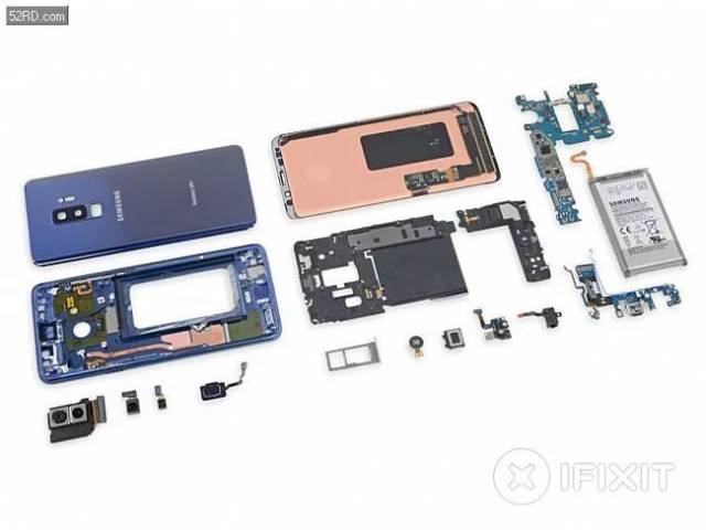s9 与galaxy s8 的相似性不仅局限于外部设计上,其内部结构更是惊人地