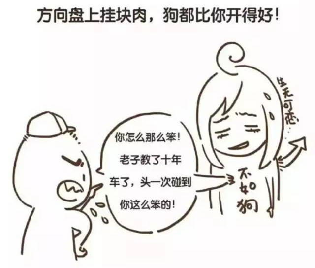 搞笑段子!历史上那些怼死人的驾校教练语录!