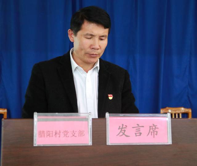 贵州从江:从江县贯洞镇召开2017年度党支部书记述职评议会