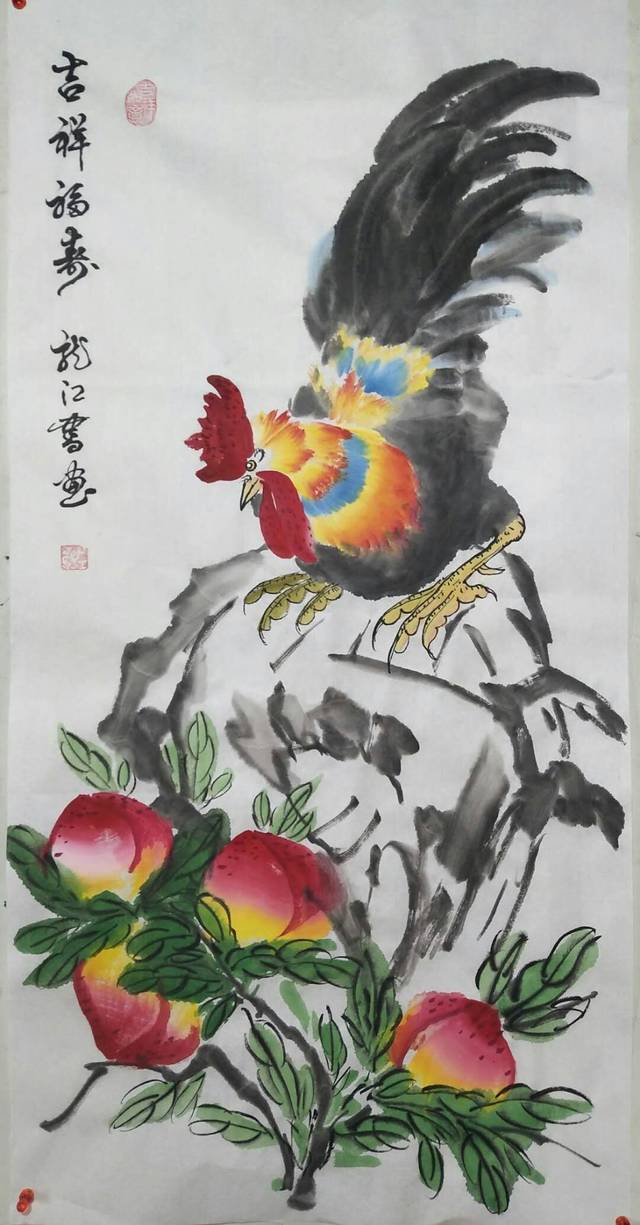 著名书画家胡龙江老师书画作品欣赏