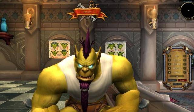 《魔兽世界》8.0 直背兽人还是驼背?你自己选