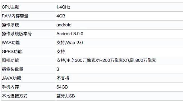 认证型号为fla-tl10的机型 另有一款型号为fla的机型与ldn系列前后