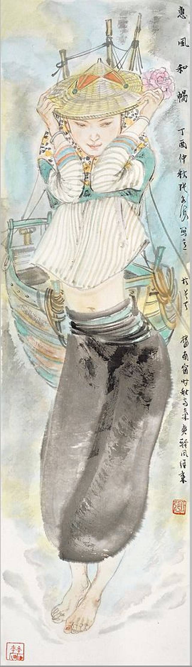 闽都大家|人物画家张永海:从心出发,漫步水墨