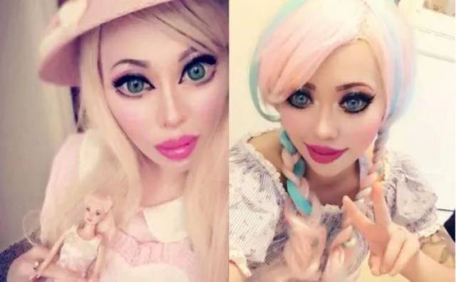 中外混血女孩整容成芭比，竟因看不起自己的亚洲脸