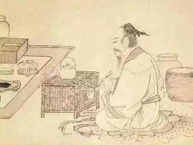 他自制了一套精美的"袭美茶具,写过《茶中杂咏,为今人了解唐代茶园