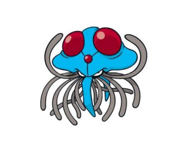 《精灵宝可梦》图鉴073:据说毒刺水母是触手控的最爱哦