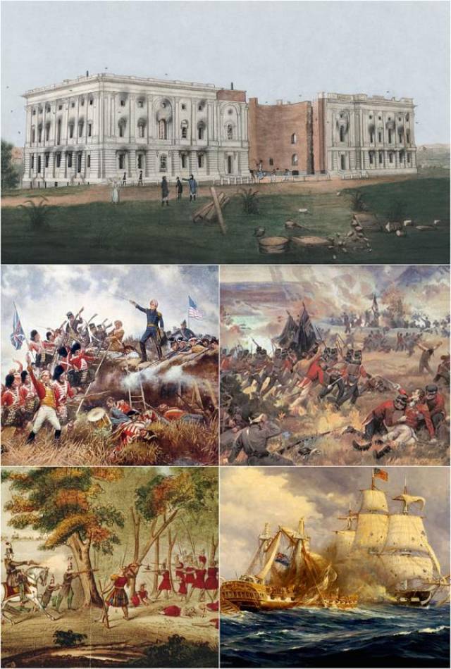 1812年美英战争,图片来源:wiki