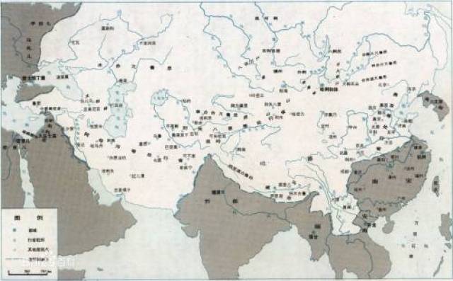 蒙古"四大汗国"——窝阔台汗国的结局,同室操戈的