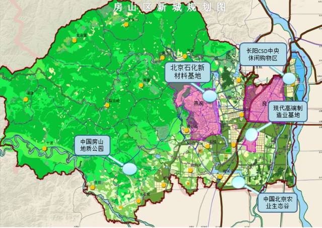 4平方公里,位于房山区琉璃河镇,京港澳高速东侧.