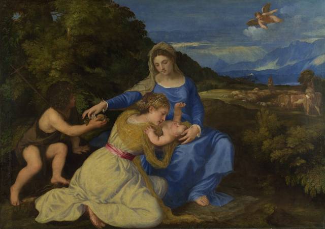 提香·韦切利奥(tizianovecellio,1490—1576)被誉为西方油画之父,是