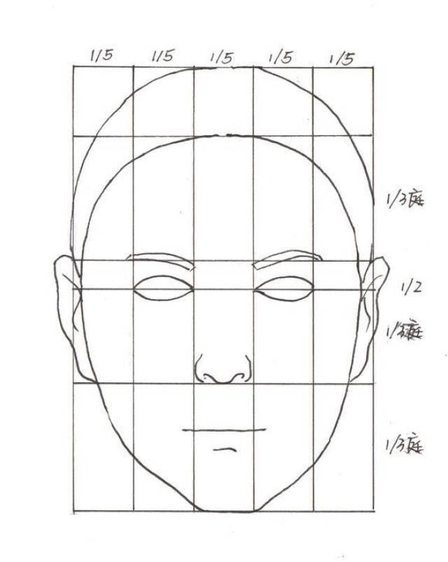 【服装设计入门】人体五官详细分析讲解