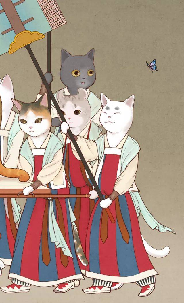 观复猫——钻进古画说文化 之《步辇图》
