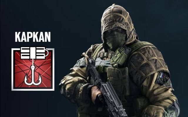 《彩虹六号》干员背景故事及武器装备介绍:kapkan