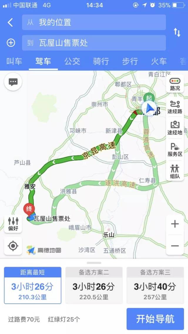 导航路线图