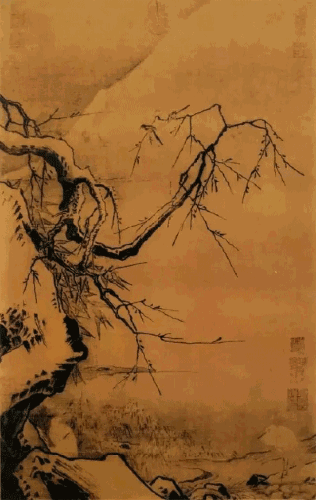 梧竹溪堂图 无论是雄伟高大的崇山峻岭,  辽阔壮观的