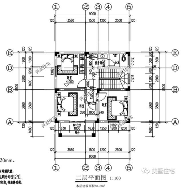 谁说农村自建房土,这三款三层别墅户型惊艳你眼球