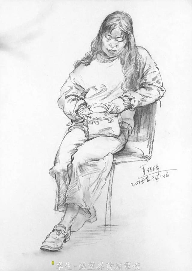 黄埔七期·孪生画室教师研修作品展 速写篇