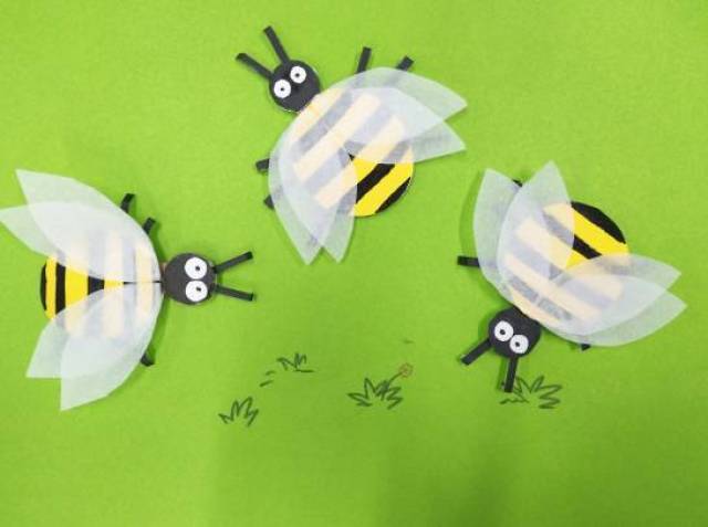【亲子手工】12款勤劳的小蜜蜂,亲子课不可错过哦!老师家长收藏!