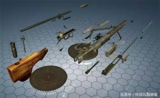 二战名枪:苏联装备的主要轻机枪,dp机枪