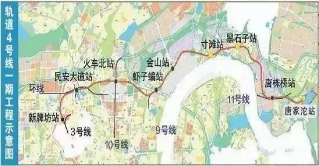 好消息!重庆轨道交通5A线初设站点公布,恭喜九龙坡、巴南、大渡口!