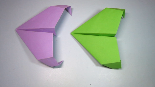 像老鹰一样的纸飞机折纸,原来折法这么简单,手工折纸飞机