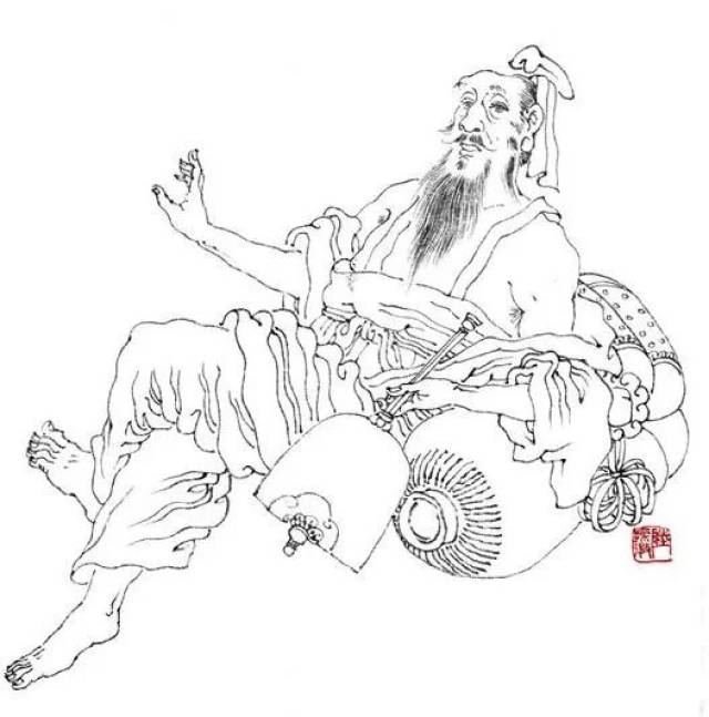 文物介绍竹林七贤和荣启期砖画