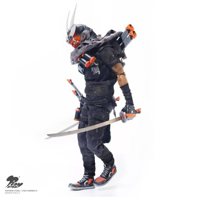 钱包准备!playdraw 1/6 街头武士系列 钢铁武士