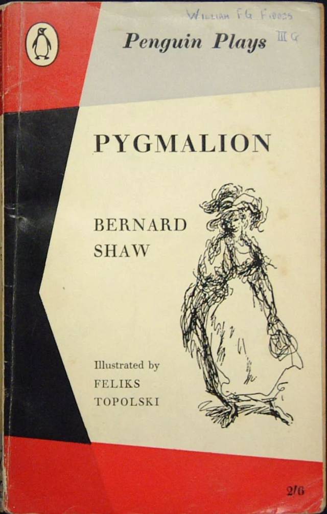 1 出版日期:1959年 2 pygmalion 《皮格马利翁》              封面