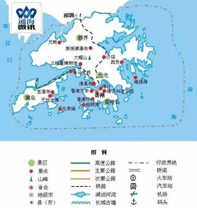 三,澳门旅游地图