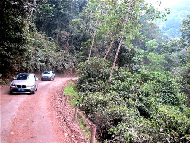 从勐海县城出发,往打洛方向行驶上布朗山早已轻车熟路