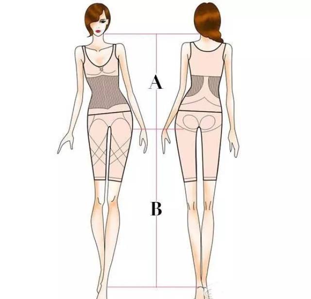 也就是说,即使你个子矮,但是上半身和下半身能达到黄金比例,穿衣服就
