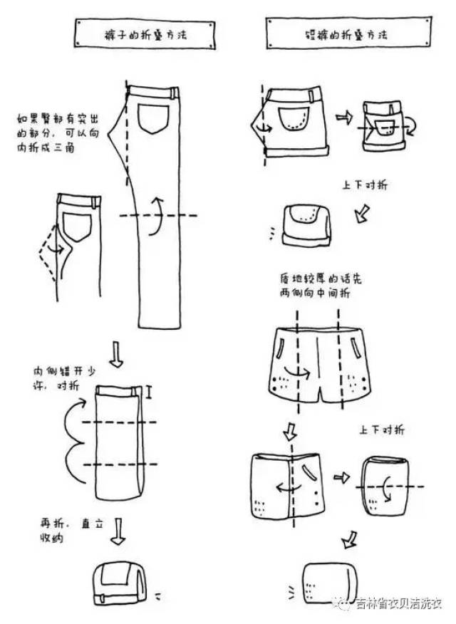 首先是最基本的折叠方法 小贝今天给大家带来的收纳方法是不是很实用