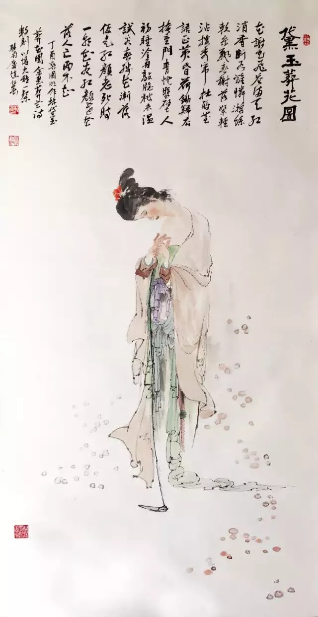 酒画连篇丨林黛玉: 花酒之间 一世愁情