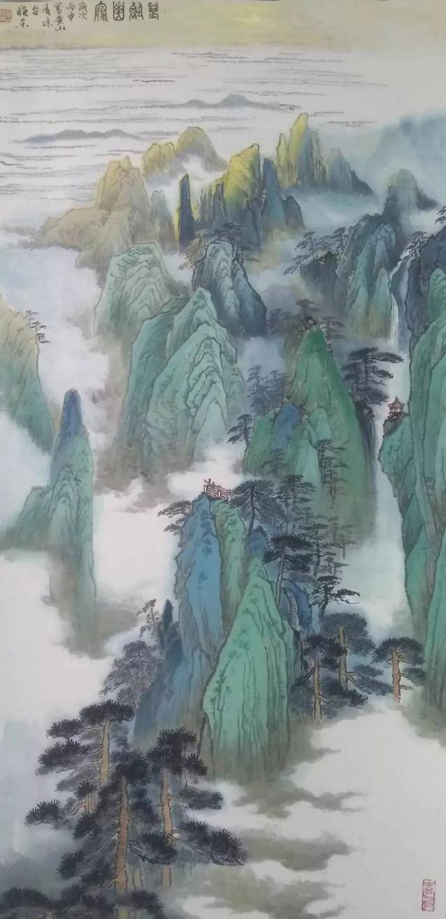 《书画南北方》糜天寿师生中国画作品展