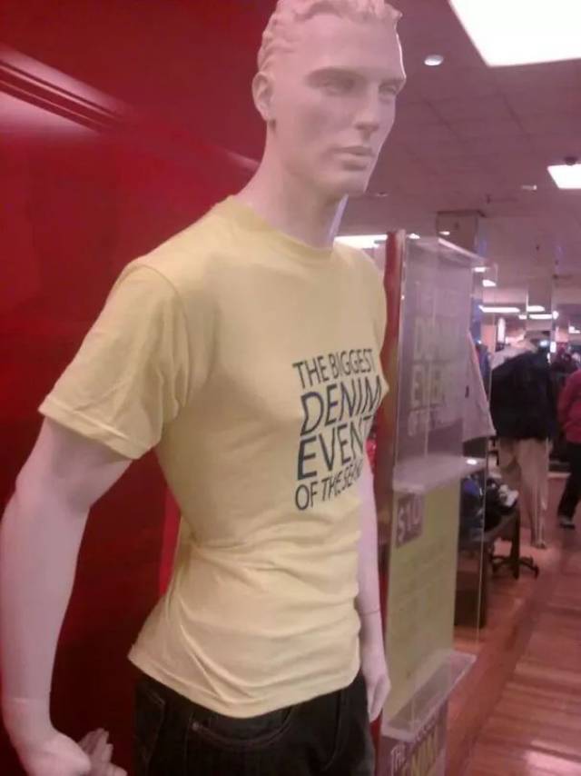 作为假人模特一个个长成这样……还让不让人好好买衣服了?