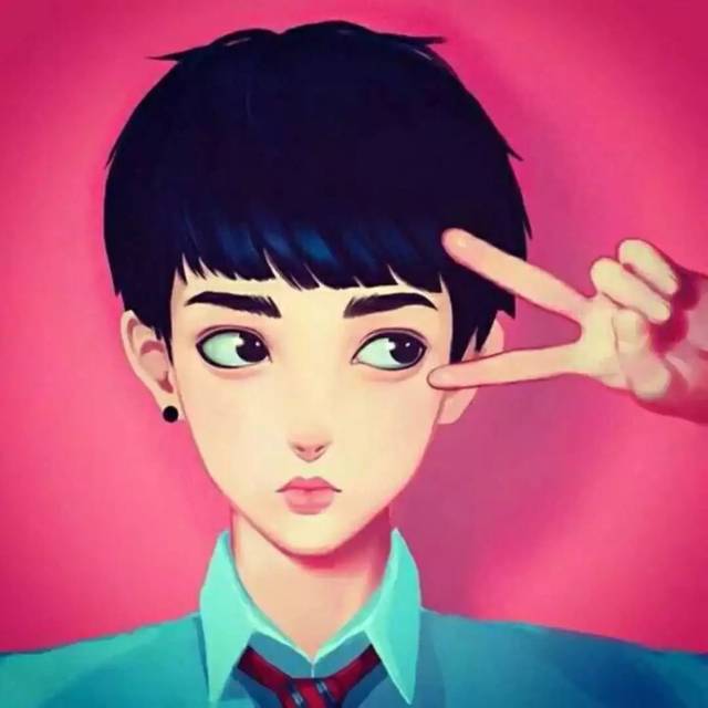 情侣头像 | 要足够努力才能被爱慕 .
