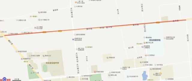 封道路段:衡井公路308国道至朝阳大街段禁止一切车辆通行;朝阳大街至