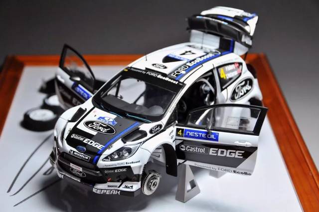 1/24 福特嘉年华rs wrc 芬兰站 2012