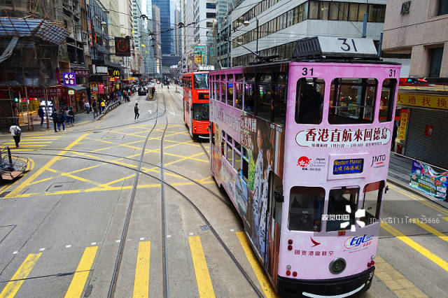 香港中环街道.