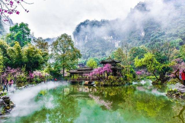 传说了几千年的桃花源,居然隐藏在这,如同梦境一样美妙